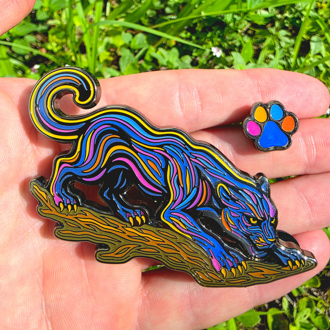 Prime Time Pin // Sanzone Art x iLL Art Collab – iLL Art Collective