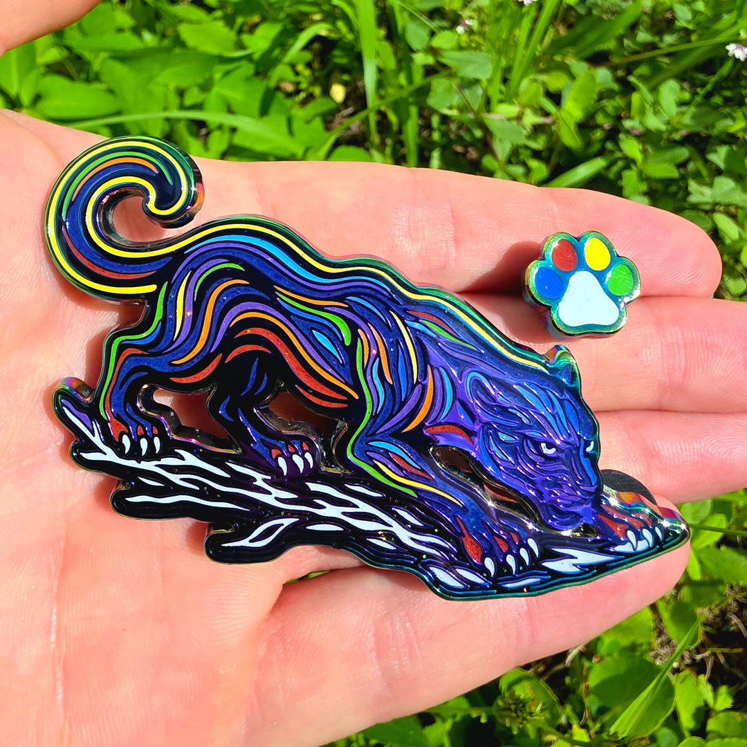 Prime Time Pin // Sanzone Art x iLL Art Collab – iLL Art Collective